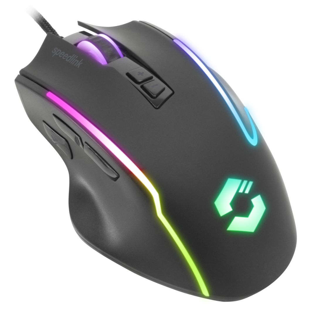 Speedlink DECUS NX RGB Gaming Mouse Rubber-Black Speedlink DECUS NX RGB Gaming Mouse Rubber-Black