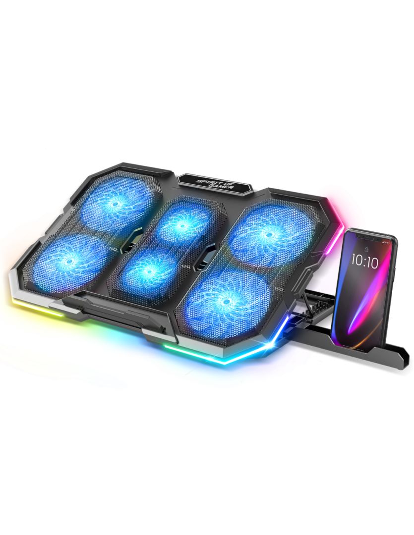 Notebook kiegészítő Spirit Of Gamer AirBlade 700 RGB Notebook Coler Black Notebook kiegészítő Spirit Of Gamer AirBlade 700 RGB Notebook Coler Black