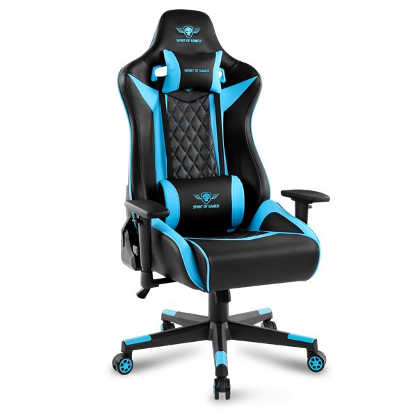 Gaming szék Spirit Of Gamer Crusader Gaming Chair Black/Blue