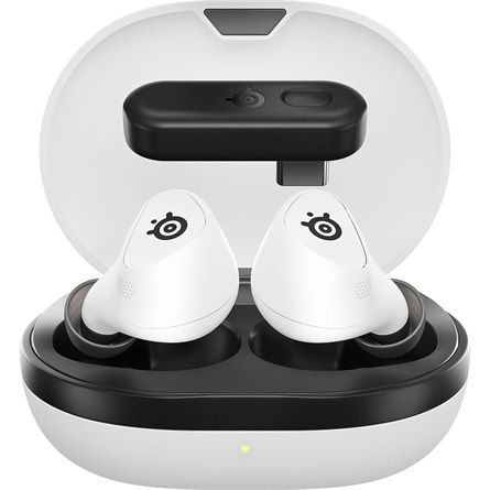 Steelseries Arctis GameBuds Wireless Bluetooth Gaming Headset White Steelseries Arctis GameBuds Wireless Bluetooth Gaming Headset White