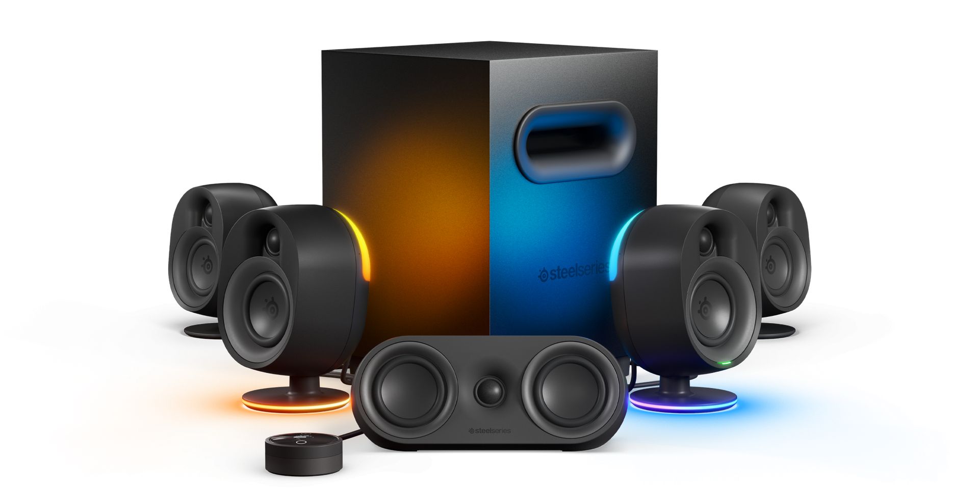 Hangszóró Steelseries Arena 9 5.1 Speaker Black