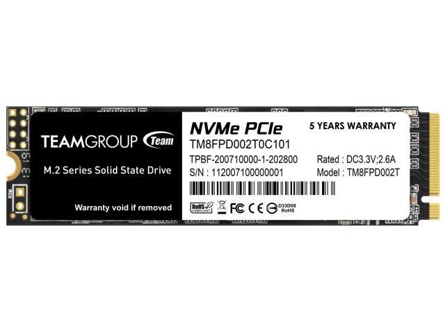 Winchester SSD TeamGroup 2TB M.2 2280 NVMe MP33 Pro