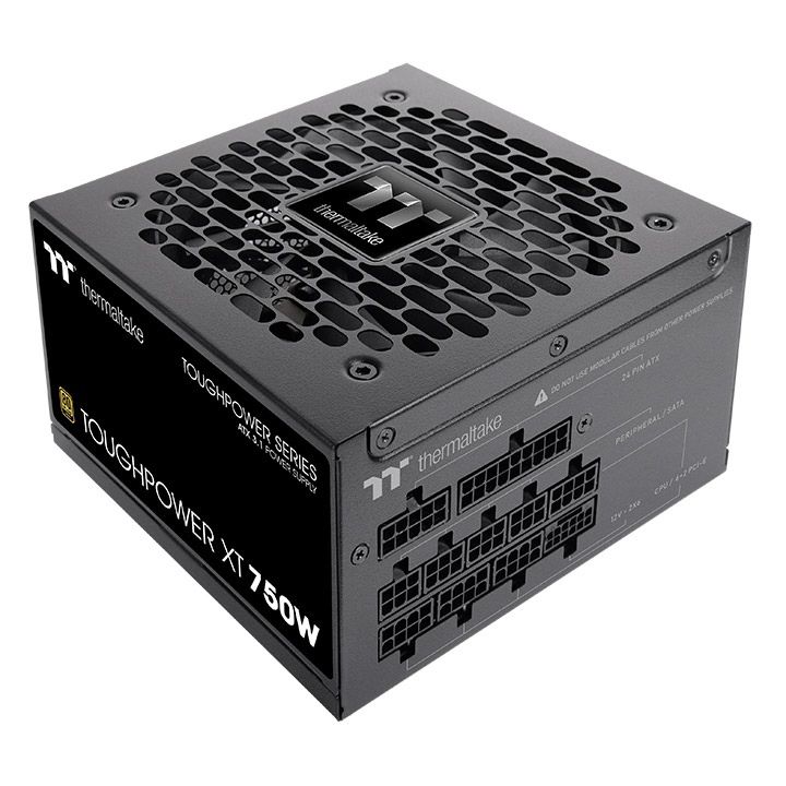 Tápegység Thermaltake 750W 80+ Gold Toughpower XT Black