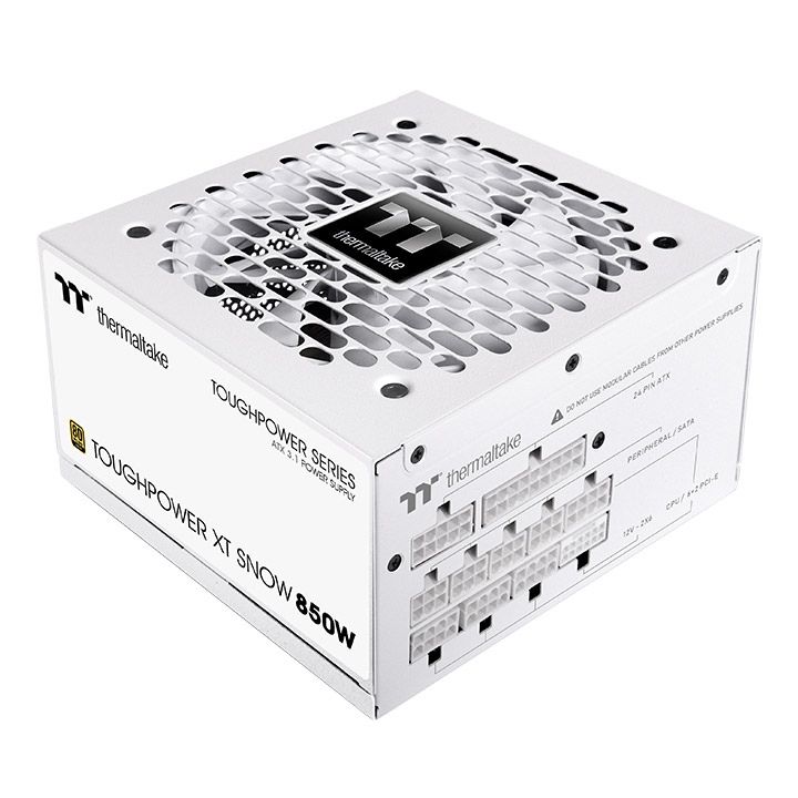 Tápegység Thermaltake 850W 80+ Gold Toughpower XT Snow