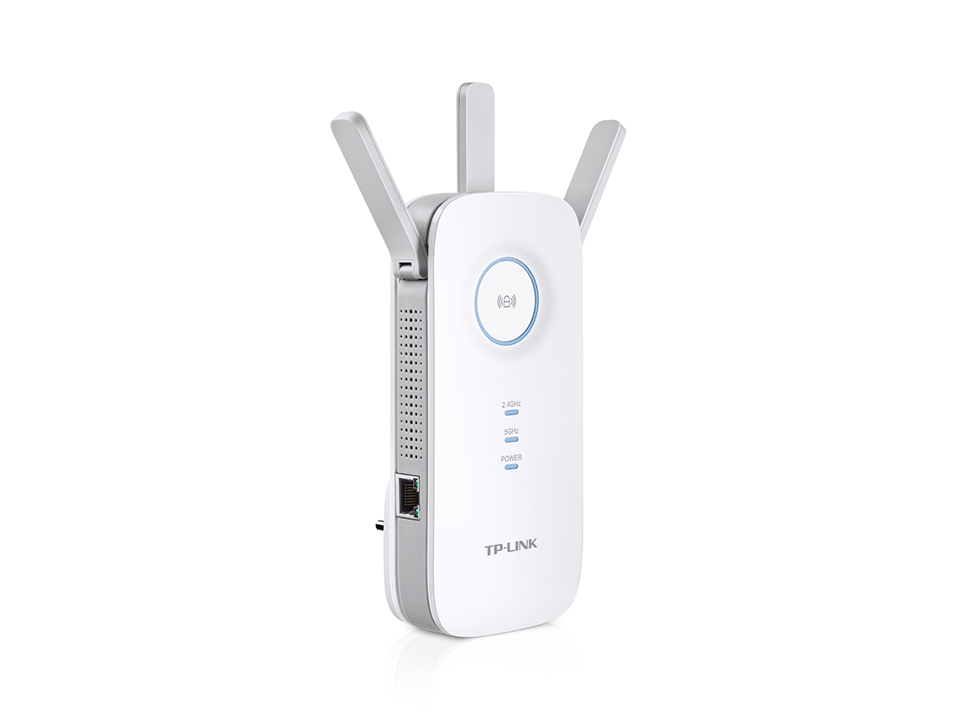 Access Point TP-Link RE450 AC1750 Dual Band Wireless Wall Plugged Range Extender White Access Point TP-Link RE450 AC1750 Dual Band Wireless Wall Plugged Range Extender White