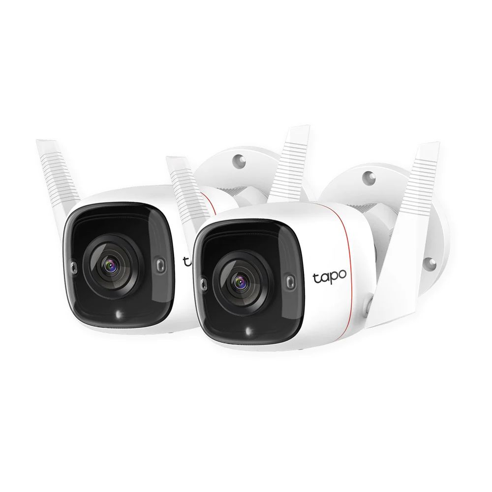 TP-Link Tapo C310 Outdoor Wi-Fi Kamera (2-Pack) TP-Link Tapo C310 Outdoor Wi-Fi Kamera (2-Pack)