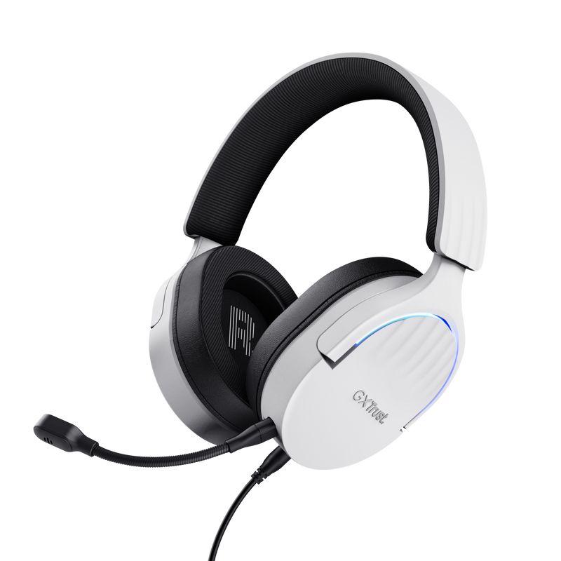 Trust GXT490 Fayzo 7.1 USB Gaming Headset White Trust GXT490 Fayzo 7.1 USB Gaming Headset White