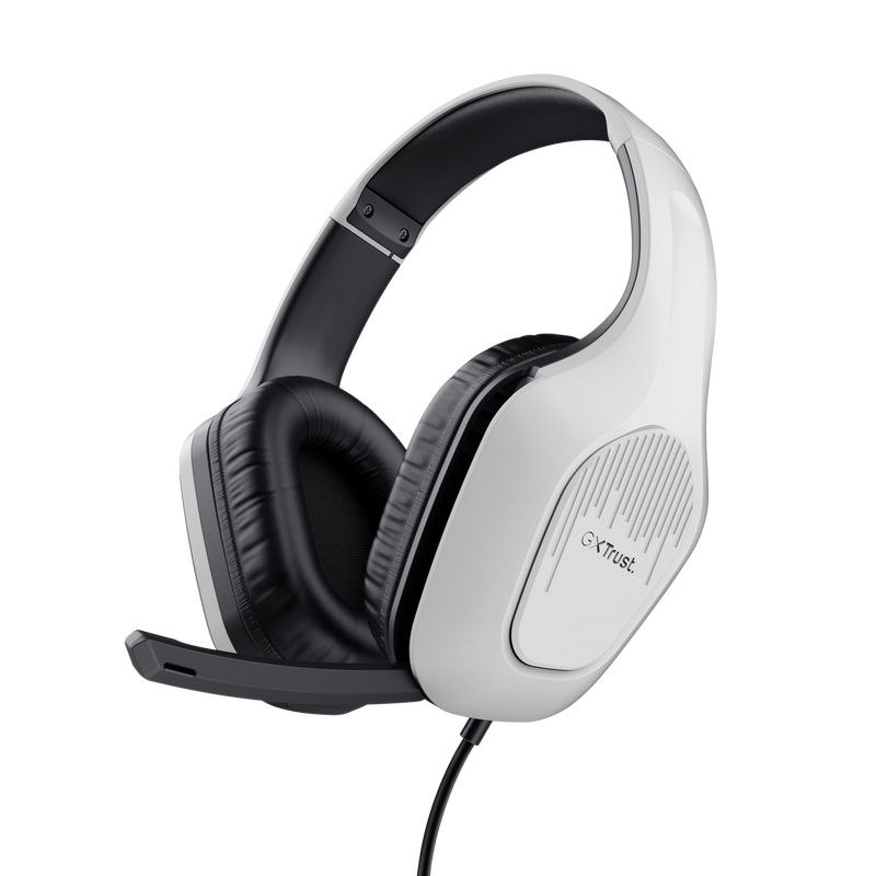 Trust GXT415 Zirox Lightweight Gaming Headset for PS5 White Trust GXT415 Zirox Lightweight Gaming Headset for PS5 White