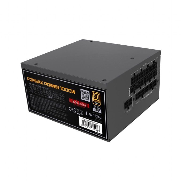 Gembird 1000W 80+ Gold CCC-PSUGOLD-1000W
