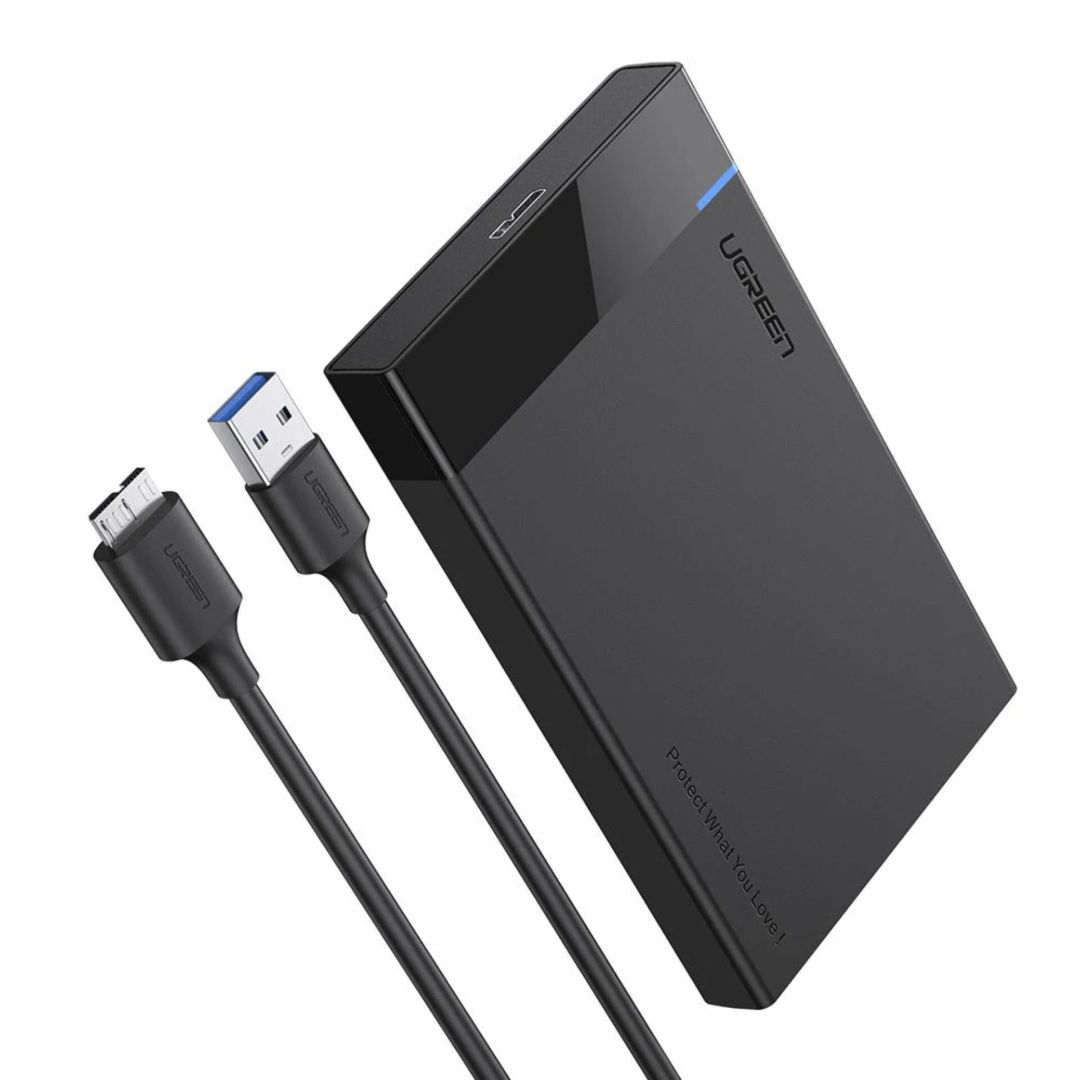 Mobilrack / Beépítő keret UGREEN External Hard Drive Enclosure for 2,5-Zoll-SATA
