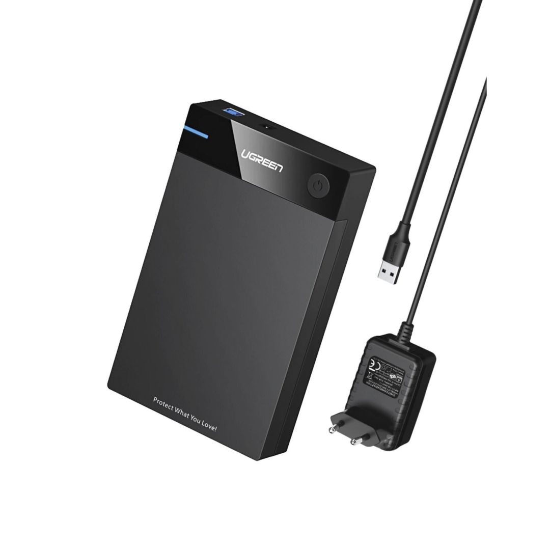 Mobilrack / Beépítő keret UGREEN External Hard Drive Enclosure for 3,5-Zoll-SATA Mobilrack / Beépítő keret UGREEN External Hard Drive Enclosure for 3,5-Zoll-SATA