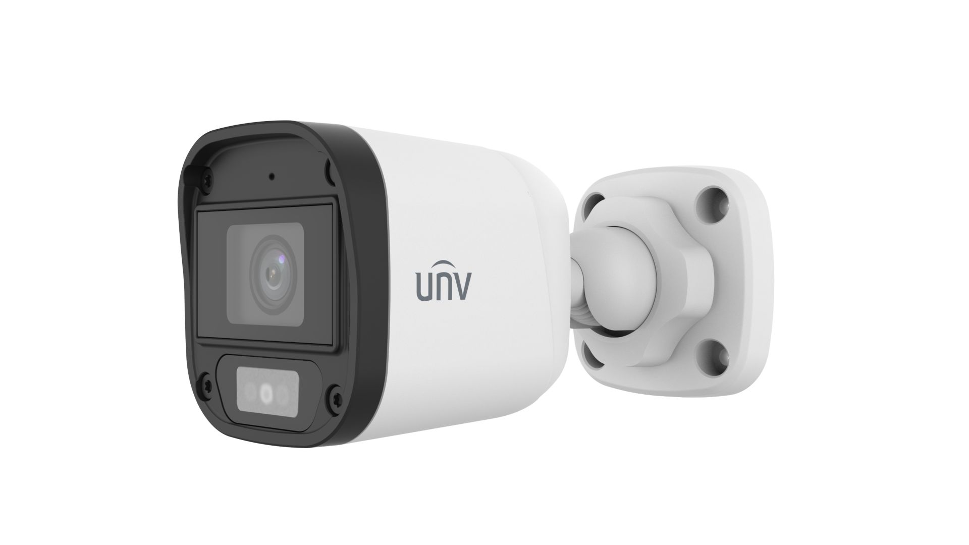 Uniview 2MP analóg ColorHunter Dual-light csőkamera, 4mm fix objektívvel, mikrofonnal (DL)