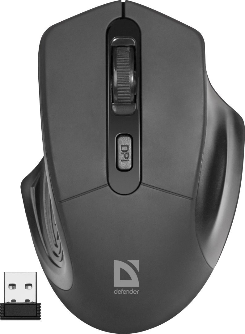 Defender RF Datum MB-345 Wireless Mouse Black Defender RF Datum MB-345 Wireless Mouse Black