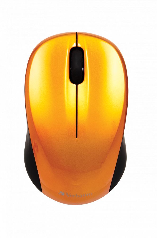 Verbatim Go Nano Wireless Mouse Volcanic Orange Verbatim Go Nano Wireless Mouse Volcanic Orange