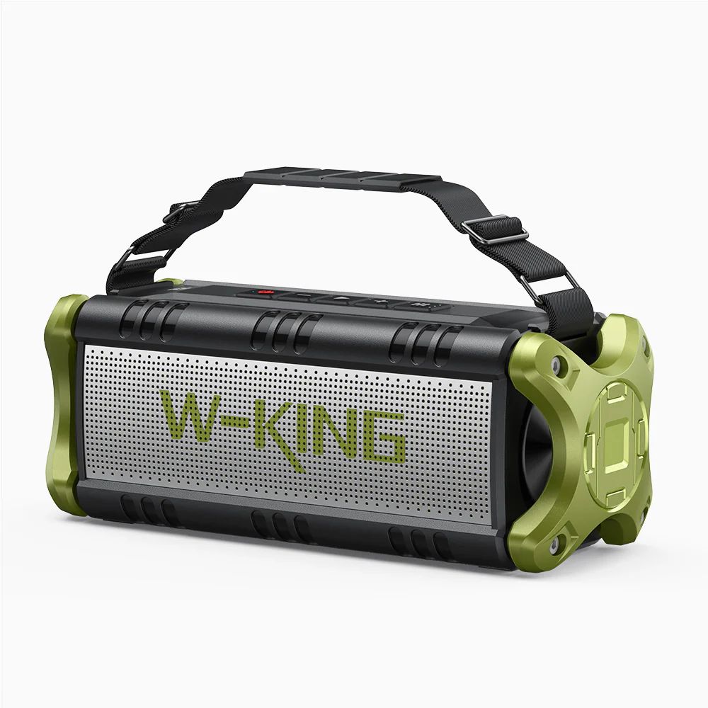 Hangszóró W-King D8 Bluetooth Speaker Black/Green Hangszóró W-King D8 Bluetooth Speaker Black/Green
