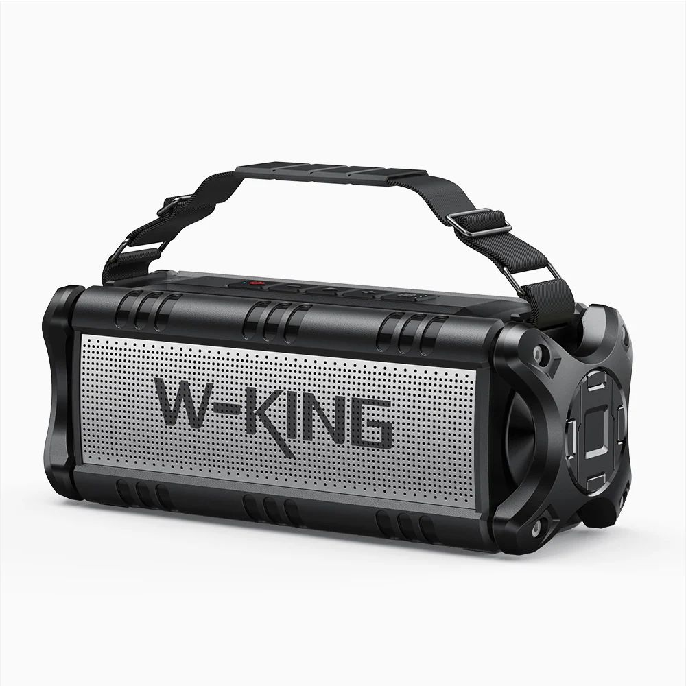 Hangszóró W-King D8 Bluetooth Speaker Black/Silver
