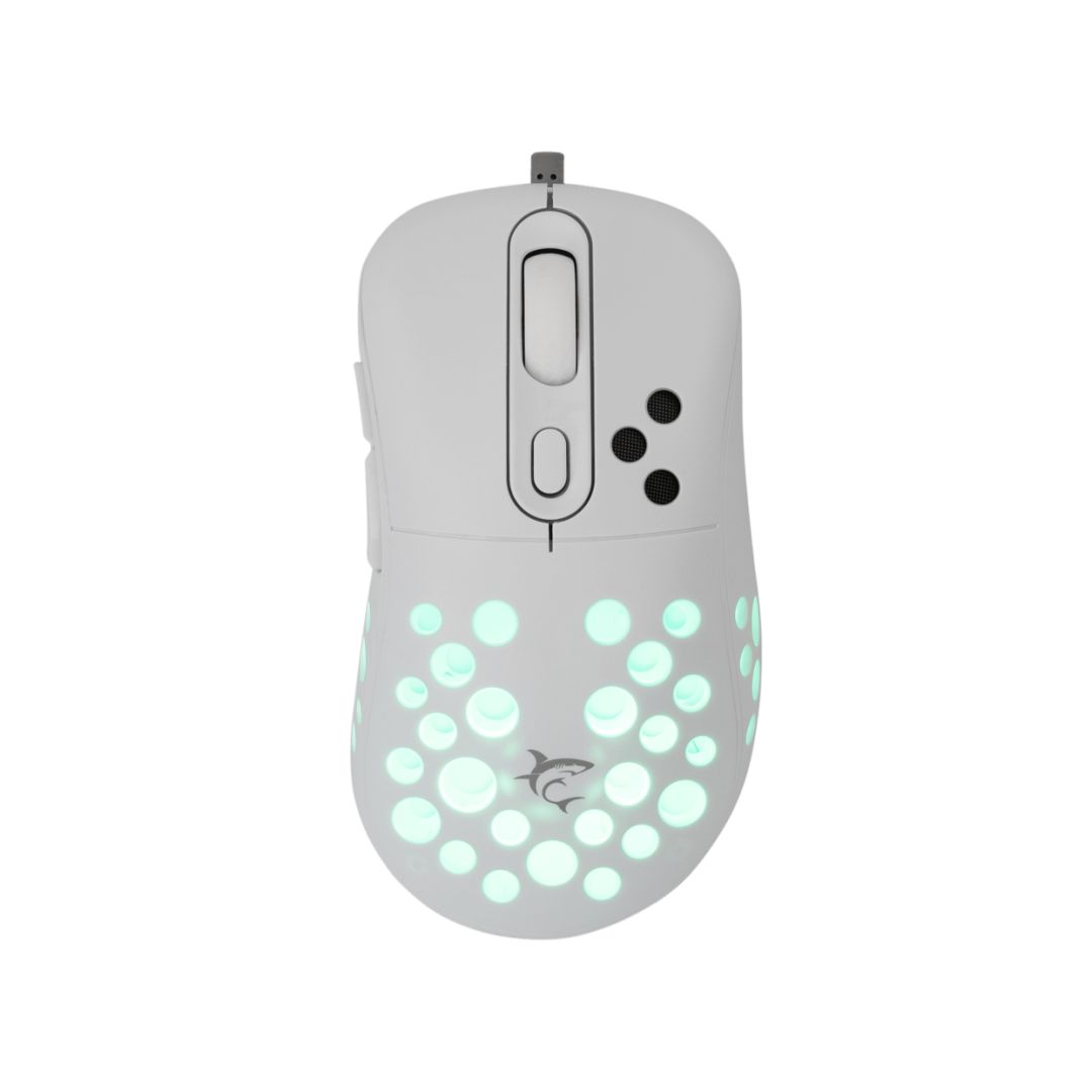 White Shark GM-5013 Azrael RGB Gamer mouse White White Shark GM-5013 Azrael RGB Gamer mouse White