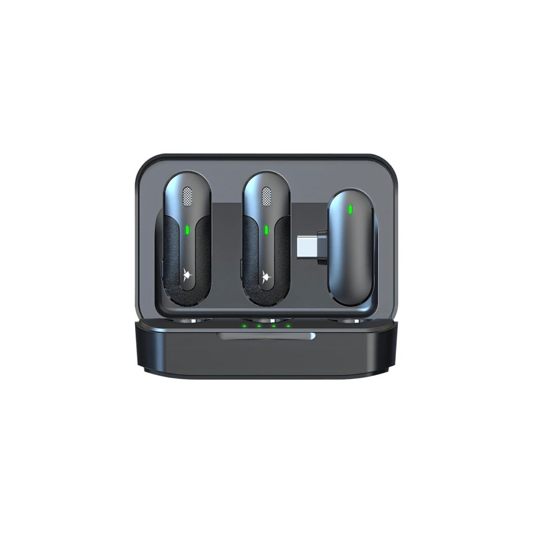 White Shark Ikoro Wireless Microphone Black
