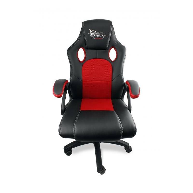 White Shark Kings Throne Gaming Chair Black/Red White Shark Kings Throne Gaming Chair Black/Red