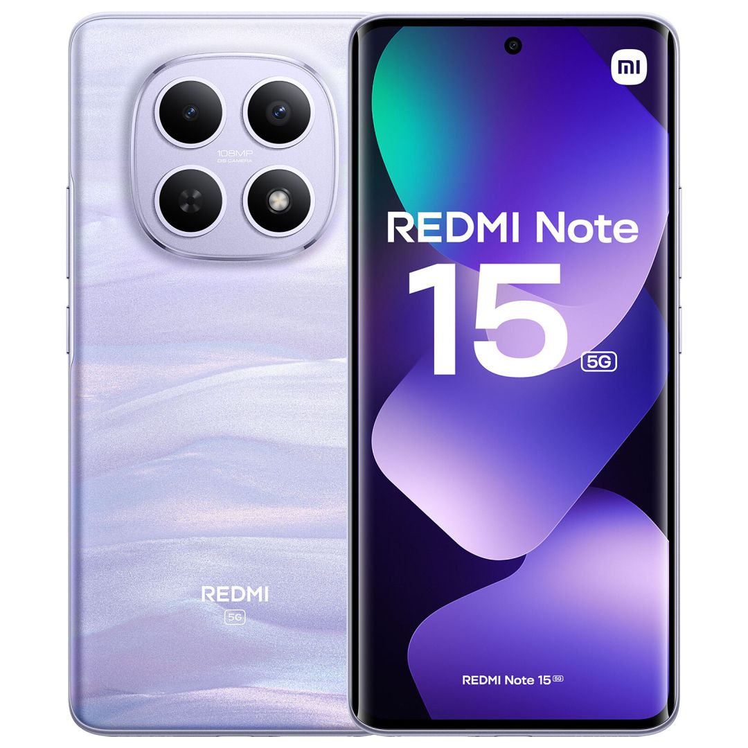 Mobiltelefon Xiaomi Redmi Note 15 5G 256GB DualSIM Mist Purple Mobiltelefon Xiaomi Redmi Note 15 5G 256GB DualSIM Mist Purple