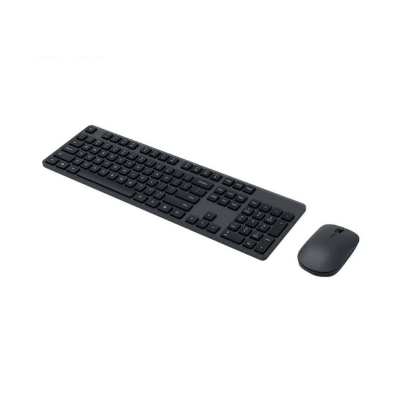 Billentyűzet Xiaomi Wireless Keyboard and Mouse Combo Black US Billentyűzet Xiaomi Wireless Keyboard and Mouse Combo Black US
