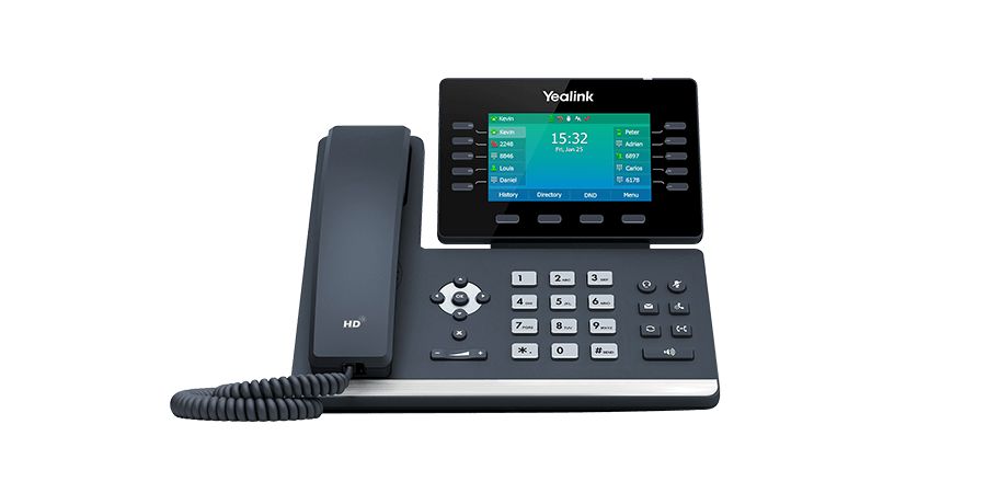 VOIP Yealink SIP-T54W vonalas VoIP telefon VOIP Yealink SIP-T54W vonalas VoIP telefon