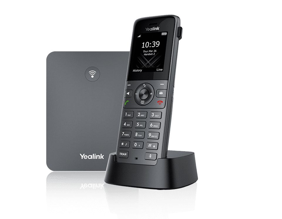 VOIP Yealink W73P DECT Phone System vonalas VoIP telefon VOIP Yealink W73P DECT Phone System vonalas VoIP telefon