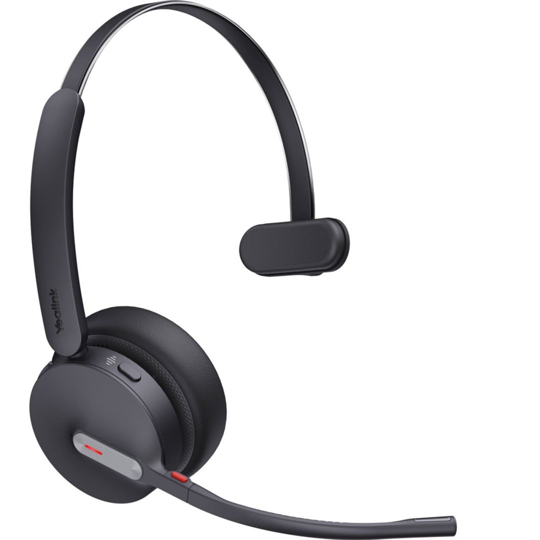 Yealink WH64 Hybrid Mono UC Wireless Bluetooth Headset Black Yealink WH64 Hybrid Mono UC Wireless Bluetooth Headset Black