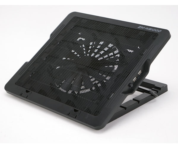 Notebook kiegészítő Zalman NS1000 black notebook hűtő Notebook kiegészítő Zalman NS1000 black notebook hűtő