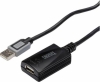 Kábel USB 2.0 hosszabbító kábel 5m jelerősítős