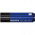 USB Flash RAM A-Data 64GB Flash Drive S102P USB3.0 Titanium Blue