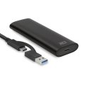 Mobilrack / Beépítő keret ACT AC1615 USB-C M.2 NVMe...