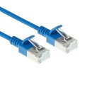 Hálózati kábelek ACT CAT6A S-FTP Patch Cable 7m Blue