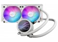 Ventilátorok, Hűtők, Előlapi panelek Asus ROG RYUO III 240 ARGB White Edition