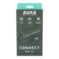 Hálókártya Avax HB612 CONNECT+ 8in1 Multi HUB Black