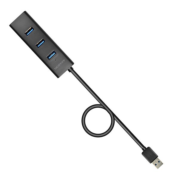 USB HUB Axagon 4 port 3.0 adapter ADE-SG HUE-S2BL
