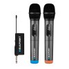 Blaupunkt WM60UDB Dual wireless UHF microphone Black