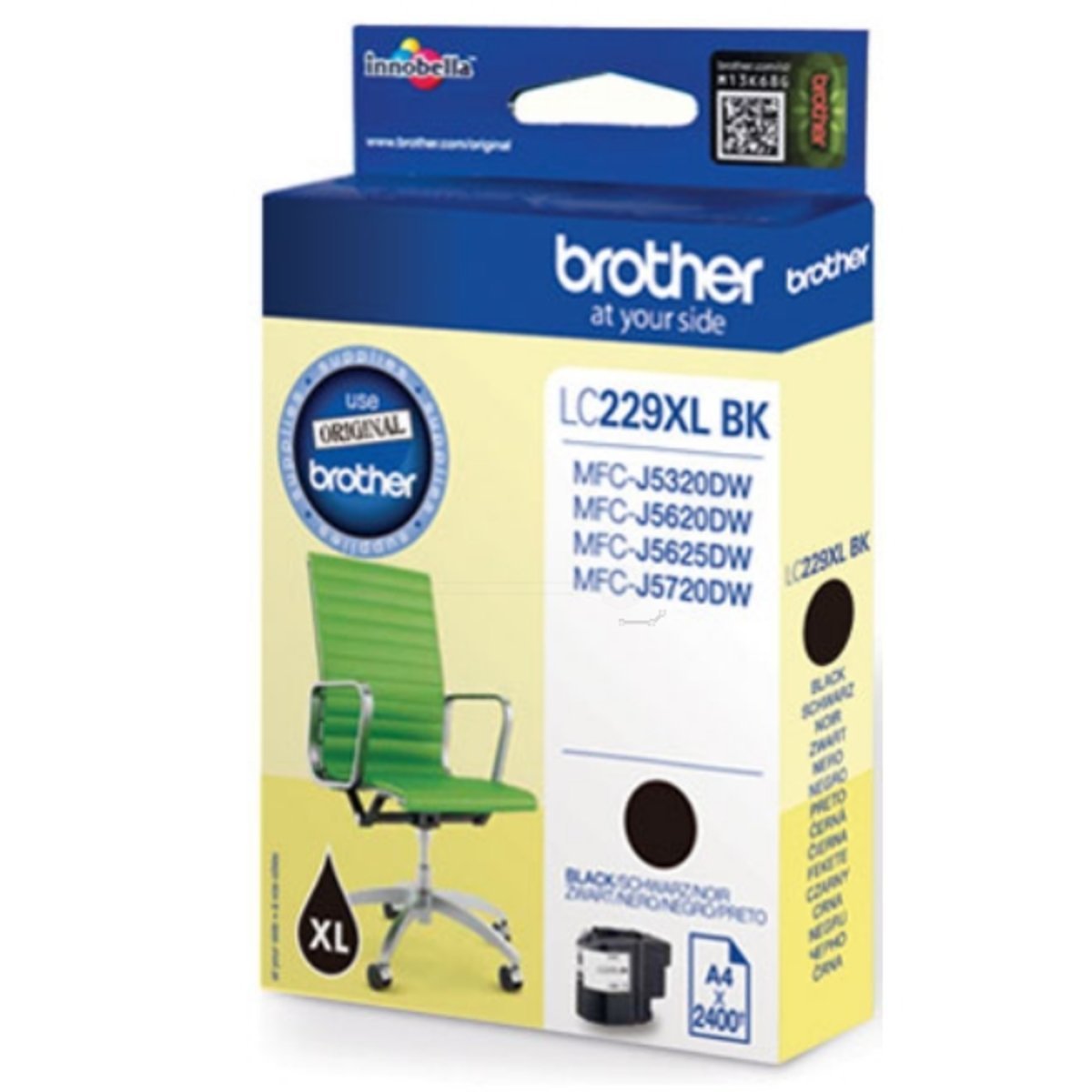 Brother LC-229XLBKBP Black