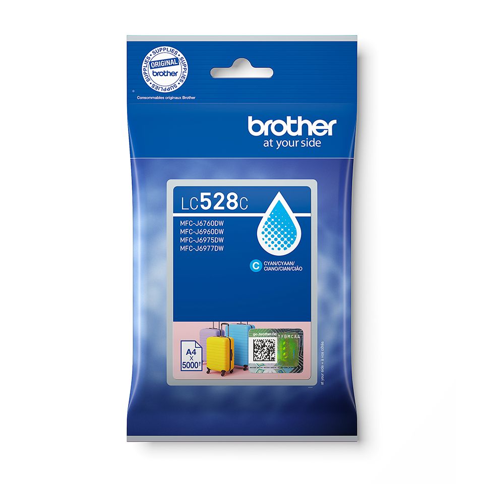 Brother LC-528 Cyan tintapatron