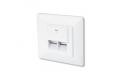 Hálózati eszközök Digitus CAT 6 wall outlet,...
