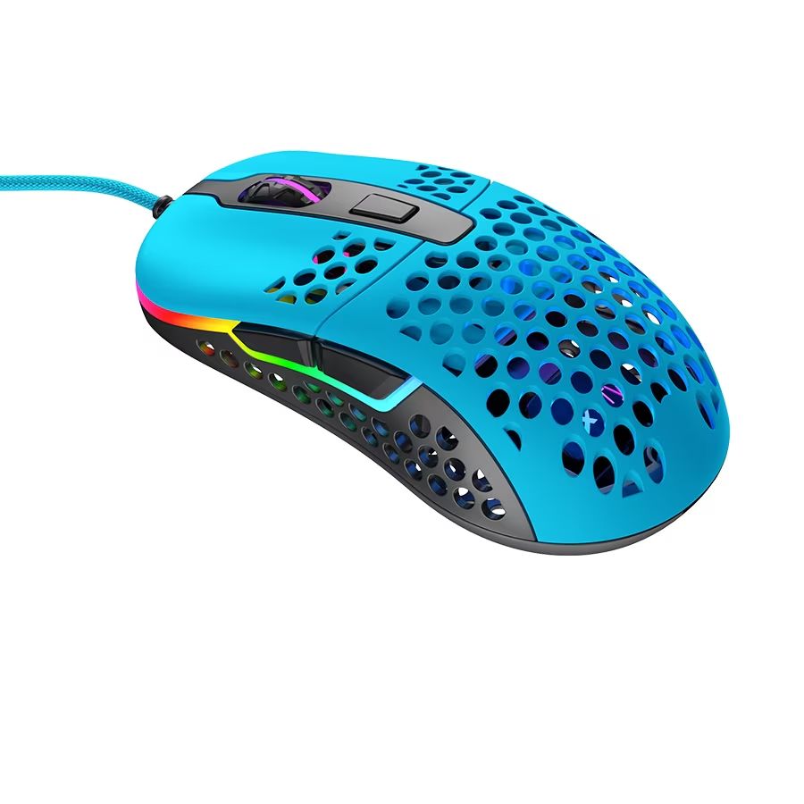 Cherry XTRFY M42 RGB Gaming Mouse Miami Blue