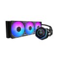 Ventilátorok, Hűtők, Előlapi panelek Cooler Master MasterLiquid 360 Atmos II LCD ARGB Black