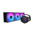 Ventilátorok, Hűtők, Előlapi panelek Cooler Master MasterLiquid 360 Atmos II Pixel LED ARGB Black