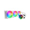 Ventilátorok, Hűtők, Előlapi panelek Cooler Master MasterLiquid 360 Core II White Edition