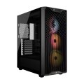 Ház Corsair 3200D RS ARGB Tempered Glass Black