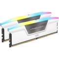 Memória Corsair 32GB DDR5 6000MHz Kit(2x16GB) Vengeance RGB AMD Expo White