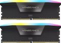 Memória Corsair 48GB DDR5 6000MHz Kit(2x24GB) Vengeance RGB Black