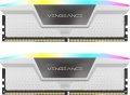 Memória Corsair 64GB DDR5 6000MHz Kit(2x32GB) Vengeance RGB White