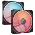 Ventilátorok, Hűtők, Előlapi panelek Corsair iCUE LINK LX140-R RGB 140mm PWM Reverse Fans Starter Kit