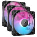 Ventilátorok, Hűtők, Előlapi panelek Corsair iCUE LINK RX120 RGB 120mm PWM Fan Triple Starter Kit